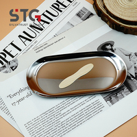 Cuillère à glace en bouleau symétrique de 75 mm, compostable et écologique STG, avec logo personnalisé imprimé, qualité alimentaire UE, classique