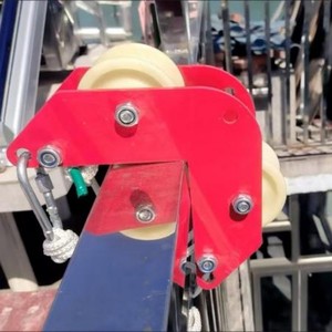 Songyin hiện đại kunshen cáp theo dõi Bánh xe nhựa Nylon ròng rọc cho Wire Rope sheaves Cáp đặt hướng dẫn bánh xe con lăn Cáp - Product Image 3