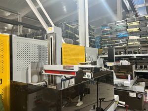 ब्लैक स्टील प्लेटफॉर्म कार्ट 350 किलोग्राम भार 5 इंच भूरे रंग के पहियों को प्रबलित किया गया आधार - Product Image 5