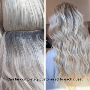 Nouvelles extensions de cheveux Genius Weft, haute qualité, très vendues, Qingdao <span class=keywords><strong>Haohao</strong></span>, cheveux humains doublement tirés, cheveux vierges, toutes les couleurs - Product Image 3