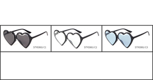 ADE WU STY0360J, <span class=keywords><strong>gafas</strong></span> <span class=keywords><strong>de</strong></span> sol Retro <span class=keywords><strong>de</strong></span> gran tamaño para mujer, diseñador <span class=keywords><strong>de</strong></span> marca famosa, LOVE HEART <span class=keywords><strong>gafas</strong></span> <span class=keywords><strong>de</strong></span> sol, <span class=keywords><strong>gafas</strong></span> Rave rosas, <span class=keywords><strong>gafas</strong></span> UV - Product Image 6