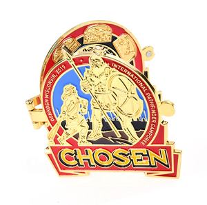 Épingles à revers en émail doux personnalisées pour le camp de l'International Pathfinder Club, Camporee, choisi par les Adventistes chrétiens - Product Image 5