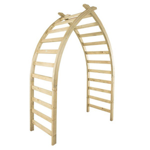 Modern 3D Floral <strong>Wooden</strong> <strong>Garden</strong> Arch Elegant Iron <strong>Ornaments</strong> <strong>for</strong> Outdoor Wedding Decor Traditional Design Style - Product Image 5