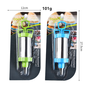 6 pièces/ensemble crème spatule encadrement buse cadrage pistolet bricolage gâteau décoration outils cadrage pistolet ensemble - Product Image 3