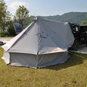 Tenda mongolo posteriore per auto da 8 persone stile <span class=keywords><strong>Tepee</strong></span> per stufa posteriore tenda per auto Yurt - Product Image 6