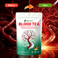 Té Herbal en Bolsa Sellada: Jiaogulan, Capullos de Sophora, Hojas de Morera, Raíz de Bardana, Espino Blanco, Semillas de Rábano Salteado, Hojas de Loto, Stevia