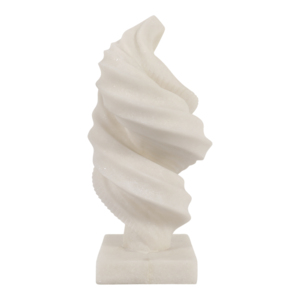 Scultura in resina a onda torsionata per decorazioni per la casa, soggiorno, bagno, tavolino da caffè. - Product Image 4