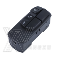 Interruptor Elevavidrios Eléctrico Negro de 2 Botones de Repuesto para Mercedes-Benz Atego Axor OE A0055453413