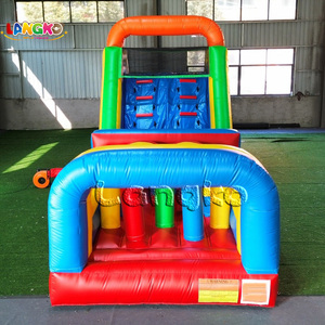 Parcours d'obstacles gonflable commercial à louer pour fêtes, château gonflable, jeux gonflables populaires et abordables pour les fêtes d'enfants - Product Image 6