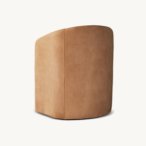 Nordic stile moderno imbottito a botte posteriore <span class=keywords><strong>in</strong></span> <span class=keywords><strong>pelle</strong></span> poltrona <span class=keywords><strong>da</strong></span> <span class=keywords><strong>pranzo</strong></span> per sala <span class=keywords><strong>da</strong></span> <span class=keywords><strong>pranzo</strong></span> - Product Image 2