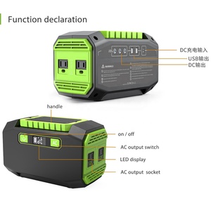 Centrale Électrique Portable 2000W 230V 220V pour Maison et Extérieur, Générateur Solaire MPPT 2016Wh avec Recharge Voiture, Urgence USA - Product Image 1