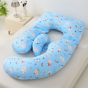 Pregnant Women Pure Cotton G-Type <strong>U</strong>-Type Multifunctional Abdominal Waist Protection Side Sleeping Pregnancy Support <strong>Pillow</strong> - Product Image 1