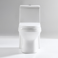Articles sanitaires blancs pour maison d'hôtel moderne, siphon lavabo wc salle de bain commode cuvette de toilette