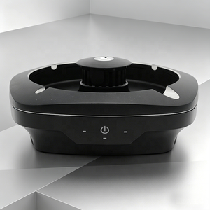 Cendrier purificateur d'air intelligent avec écran LED |   Absorbeur de fumée à ions négatifs à 3 vitesses à détection automatique pour bureau et hôtel - Product Image 1