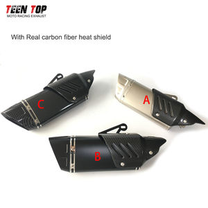 Venta al por mayor silenciador de escape para <span class=keywords><strong>Honda</strong></span> CBR500/CBR500R/CB500X/CB500F 51mm Codo de escape de motocicleta universal - Product Image 6