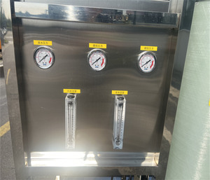 Customized 1000l/h Two Double Stage Automatic <strong>Reverse</strong> <strong>Osmosis</strong> Purification Water Treatment <strong>System</strong> Ro Water Purifier Machine - Product Image 3