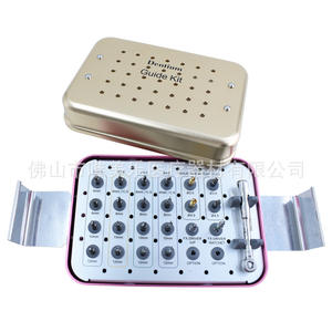 Kit de Herramientas Quirúrgicas para Implantes Dentales Universales, Llave Dinamométrica de Restauración Oral, Destornillador, Fuente de Alimentación Manual de Plástico - Product Image 1