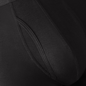 Sous-vêtements pour hommes en fibre de bambou en gros – Caleçons longs confortables et respirants en fibre de bambou – Boxers pour hommes – Sous-vêtements OEM - Product Image 4
