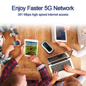 M2H-77 Wifi6 4200mAh อินเทอร์เน็ต Mifi 5G LTE WiFi ฮอตสปอตพกพา 5G Mifis <span class=keywords><strong>Pokefi</strong></span> Mifi Pocket Wifi - Product Image 5