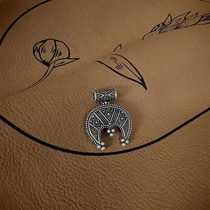 จี้สร้อยคอผู้หญิงแบบนอร์สสลาฟิก ลูนูลา, เครื่องประดับไวกิ้งสำหรับผู้หญิง โมราเวีย, ลูนิตซา, สลาฟ, จี้ไวกิ้ง - Product Image 5