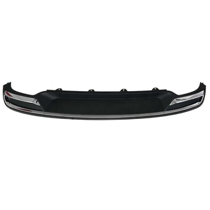Protector Adhesivo Paragolpes Trasero Cromado Para Volvo XC-60 Facelift 2014-2017 - Acero Inoxidable, Adhesivo Protector Parachoques Trasero