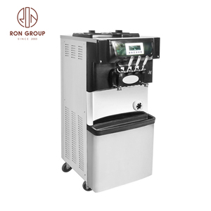 Máquina para hacer helados 3 sabores 20-28 L/H Máquina automática para hacer helados de yogur congelado Restaurante Máquina comercial de helados de servicio suave - Product Image 4