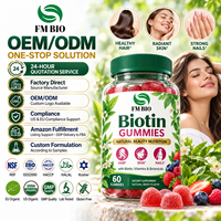 Gummies à la biotine avec vitamine B7 pour la santé des cheveux, de la peau et des ongles - Fournisseur en gros de gummies à la biotine