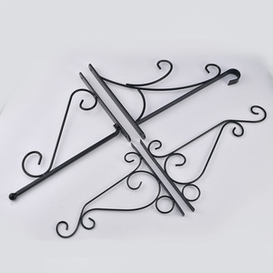 Wrought Iron <b>Wall</b> Mounted Plant <b>Hooks</b> For Outdoor Flower Pots And Decorative Use - Product Image 3