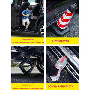 Lên Lexus Land Rover Nissan LED Lash ánh sáng chân đạp bên bước chạy bảng đầy màu sắc yên tĩnh ban đầu bao bì carton hai bên - Product Image 2