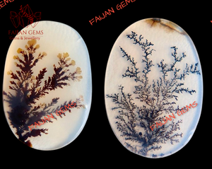 DENDRITIC SAJAR Cabochon en forme de mélange naturel pierre précieuse en vrac pour la fabrication de bijoux de qualité supérieure certifiés par des tiers - Product Image 1