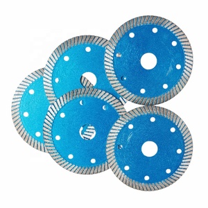 Hoja de sierra de diamante sinterizado de cerámica de 250mm OEM para baldosas de porcelana de granito de mármol - Product Image 1