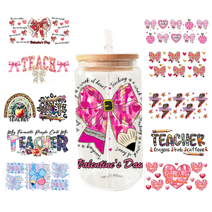 Trasferimenti UV DTF all'ingrosso per tazze Libbey da 16 oz, impermeabili, per il ritorno a scuola degli insegnanti - Product Image 6