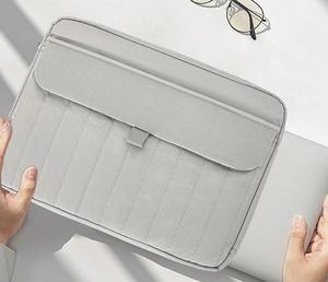 Bolso para Portátil Suave para Hombre, Multifuncional, Antichoque, Maletín Protector, Minimalista, Moderno, Portátil, de Mano - Product Image 6