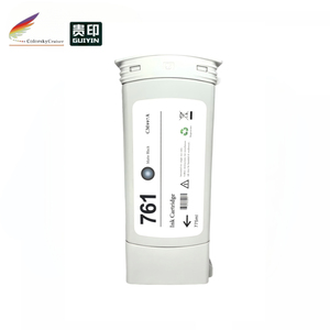 Cartouche d'encre compatible pour <span class=keywords><strong>HP</strong></span> 761 763 pour traceur industriel <span class=keywords><strong>HP</strong></span> DesignJet T7100 <span class=keywords><strong>T7200</strong></span> 400ML 775ML avec puce intelligente - Product Image 4
