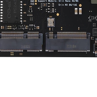 Jetson Orin NX 16GB AI Development Board Mini Carrier Kit Aluminium Alloy CNC Base Machine Learning Edge Computing