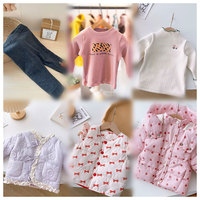 Balle mixte de vêtements d'hiver d'occasion pour enfants des États-Unis et de Corée, vêtements d'occasion à la mode pour enfants, veste d'hiver à la mode pour enfants, vente en gros à prix abordable