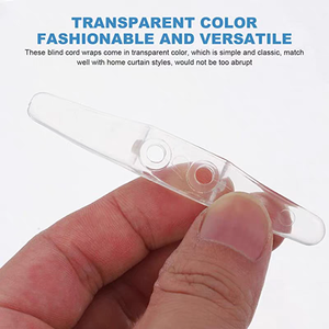 Cadena de Seguridad para <span class=keywords><strong>Persianas</strong></span> Enrollables de Plástico Transparente YIBO, Conector Tipo P para Accesorios de Cadena de Rodillos - Product Image 1