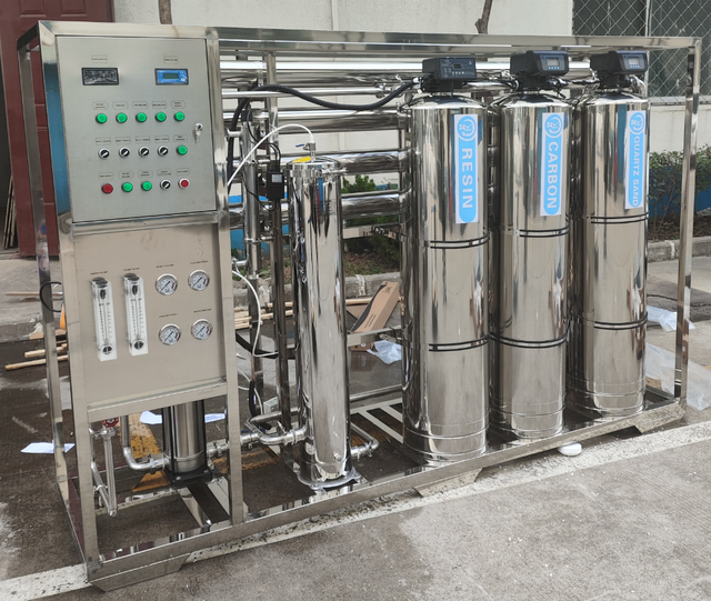 2tons Stainless Steel Machine 500 Liter for Hour RO System Sachet Packing Machine 1000litre Per Hour Filtration Water for Sachet