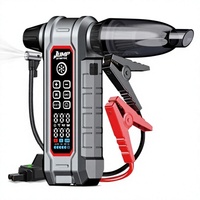 Souffleur d'air portable multifonctionnel rechargeable à grande vitesse avec démarreur de secours pour voiture