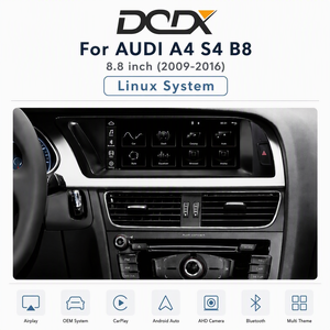 Rádio Automotivo com Sistema Linux de 8.8" para Audi A4 S4 B8 (2009-2016), com Unidade Principal Multimídia Sem Fio Android Auto & CarPlay <span class=keywords><strong>BT</strong></span> - Product Image 1