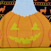 Moche Noël Halloween vacances pull modèles personnalisés en gros pull de Noël pour adultes enfants OEM ODM