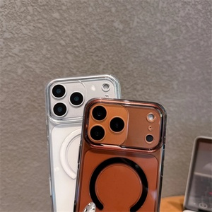 เคสใสพีซีบางเฉียบแบบแม่เหล็กสำหรับ iPhone 17 Air 16 Pro Max, เคสใสสำหรับ iPhone 17 Pro พร้อมปุ่มกล้อง - Product Image 4