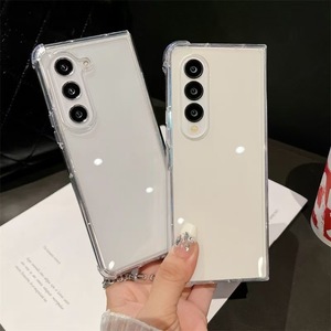 Hàng loạt bán buôn Samsung Z gấp 3 4 5 6 TPU + PC lật trong suốt bốn góc chống thả cứng biên giới mềm Dưới điện thoại trường hợp - Product Image 3