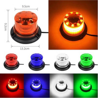 Balises stroboscopiques d'avertissement à LED avec base magnétique Feux de détresse