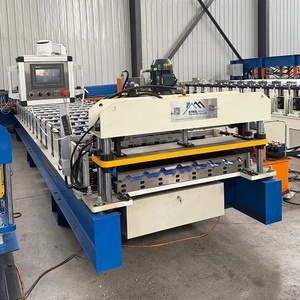Beliebte Maßgefertigte Premium R101 Trapezförmige Dachblech-Rollformmaschine aus Mexiko - Product Image 3