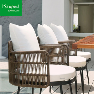Precio de Mayoreo Muebles para Exteriores Silla de Jardín Portátil de Aluminio <span class=keywords><strong>Sillas</strong></span> de Comedor para Bistro Hotel Apartamento Resort - Product Image 5
