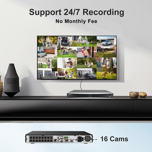 Système de caméra POE <span class=keywords><strong>Anpviz</strong></span> US en stock, 32 canaux, 8MP, 32 caméras bullet 8MP, NVR 12MP 32 canaux, commutateur POE 16 canaux, détection de mouvement, IP67 - Product Image 2