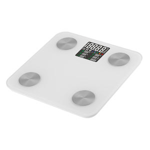 Bilancia pesapersone digitale intelligente con app mobile gratuita, wireless, in vetro temperato da 5 mm, portata 180 kg, per il bagno, con misurazione della composizione corporea. - Product Image 4