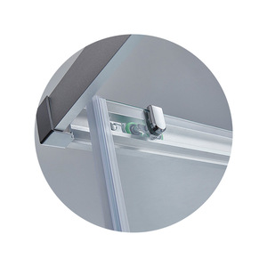 Mampara <span class=keywords><strong>de</strong></span> Ducha en Forma <span class=keywords><strong>de</strong></span> L para Apartamento u Hotel, Separación <span class=keywords><strong>de</strong></span> <span class=keywords><strong>Baño</strong></span> Seco y Húmedo, <span class=keywords><strong>Puerta</strong></span> <span class=keywords><strong>de</strong></span> Vidrio <span class=keywords><strong>con</strong></span> Marco <span class=keywords><strong>de</strong></span> Aleación <span class=keywords><strong>de</strong></span> Aluminio - Product Image 4