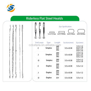 מפעל אספקת אריגה חלקים staubli ציור-במערכת דלתא 100/110 טיפת חוט dropper פלדה סיכה - Product Image 6